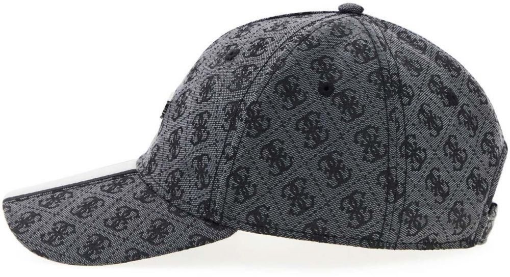 GUESS Čiapka 'Boston'  béžová / tmavosivá / čierna / šedobiela