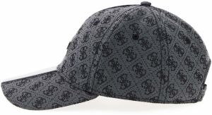 GUESS Čiapka 'Boston'  béžová / tmavosivá / čierna / šedobiela