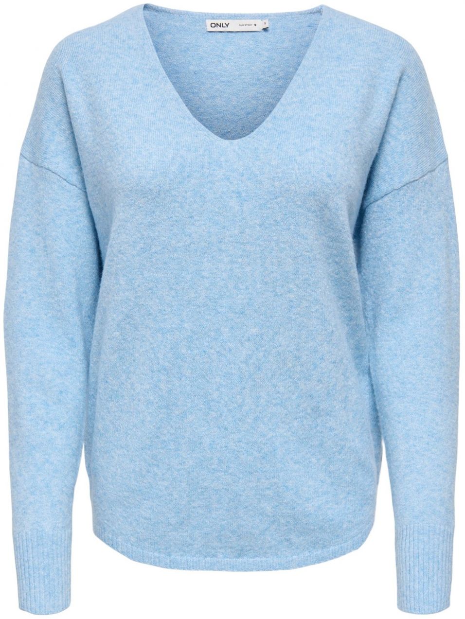 ONLY Sveter 'ONLRICA'  modrá melírovaná