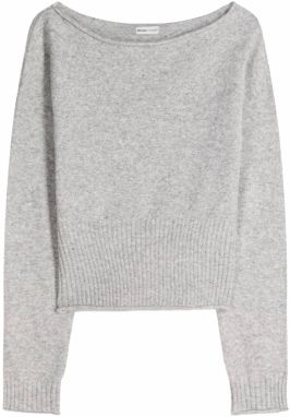 Bershka Sveter  svetlosivá