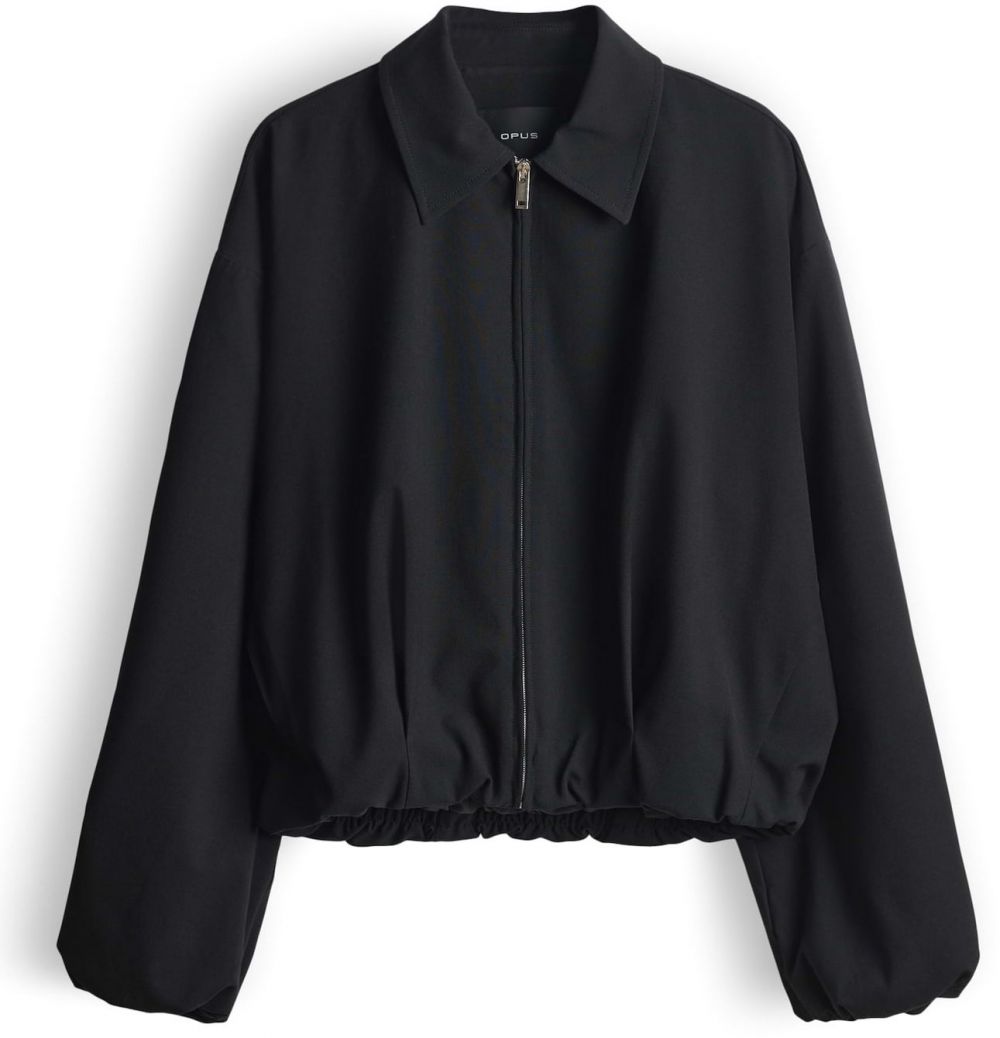 OPUS Prechodná bunda 'Jelani'  čierna
