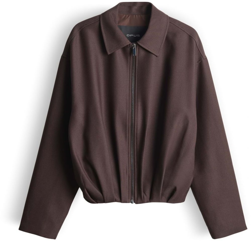OPUS Prechodná bunda 'Jelani'  čokoládová