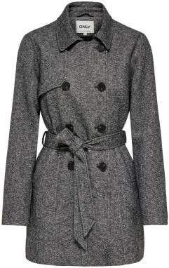 ONLY Prechodný kabát 'ONLSEDONA VALERIE'  tmavosivá