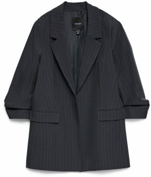 Vero Moda Tall Blejzer 'VMGRACE TROIAN'  svetlosivá / čierna