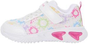 GEOX Tenisky 'ASSISTER'  azúrová / pastelovo zelená / svetloružová / biela