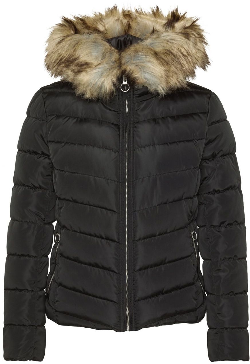 Only Petite Zimná bunda 'ONLNEWELLAN'  čierna