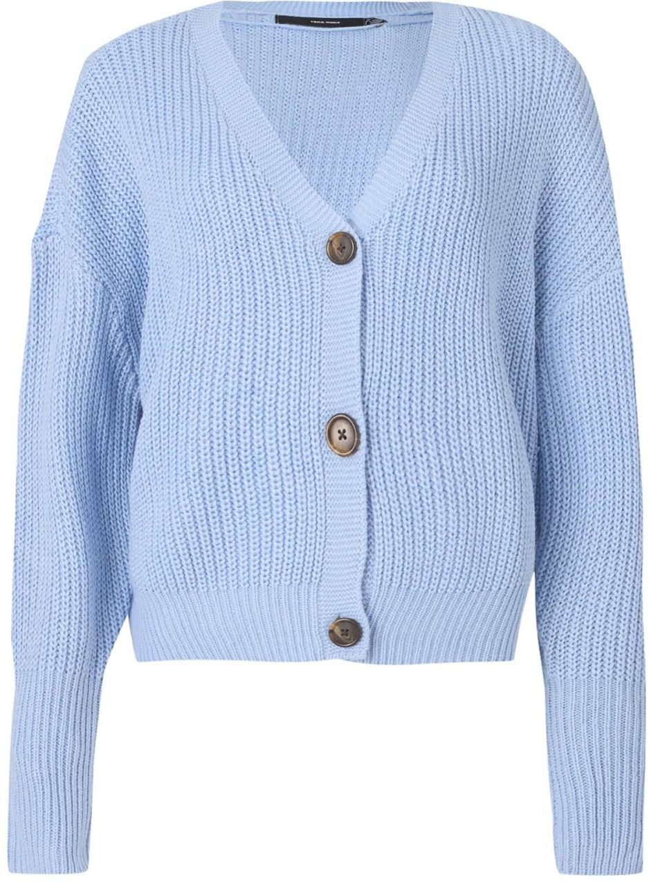 VERO MODA Kardigán 'VMLEA'  svetlomodrá
