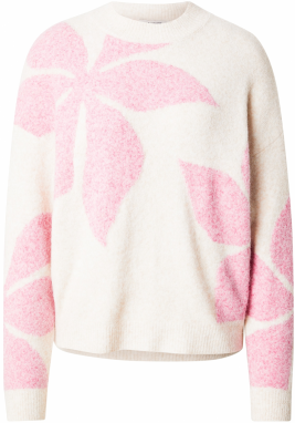 b.young Sveter 'BYOMEA'  svetlobéžová / ružová
