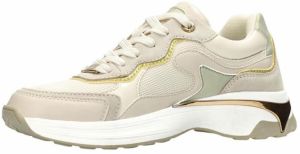 MEXX Nízke tenisky 'PORTIA LOVE'  kapučíno / zlatá / mätová