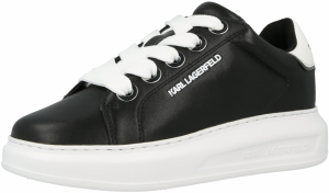 Karl Lagerfeld Nízke tenisky  čierna / biela