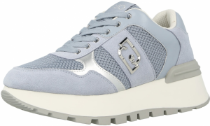 Liu Jo Nízke tenisky 'AMAZING'  modrá denim / strieborná