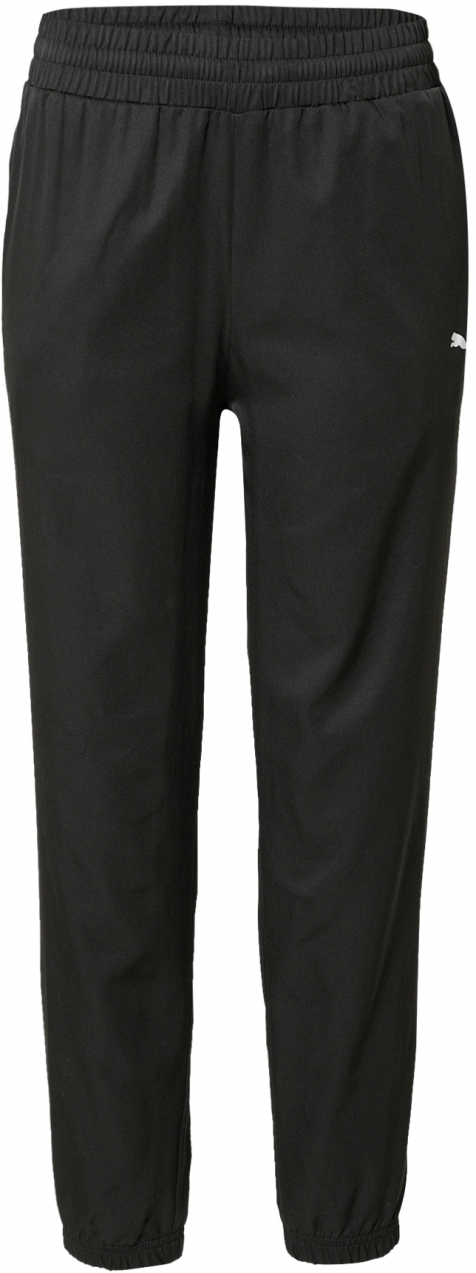 PUMA Nohavice  čierna / biela