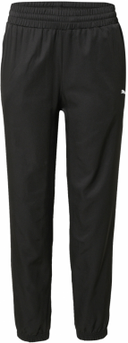 PUMA Nohavice  čierna / biela