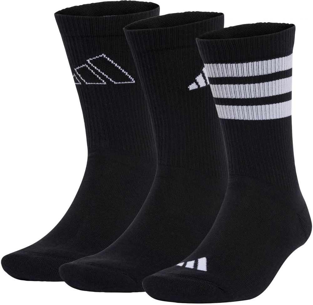 ADIDAS SPORTSWEAR Ponožky 'Logo 3 Pairs'  čierna / biela
