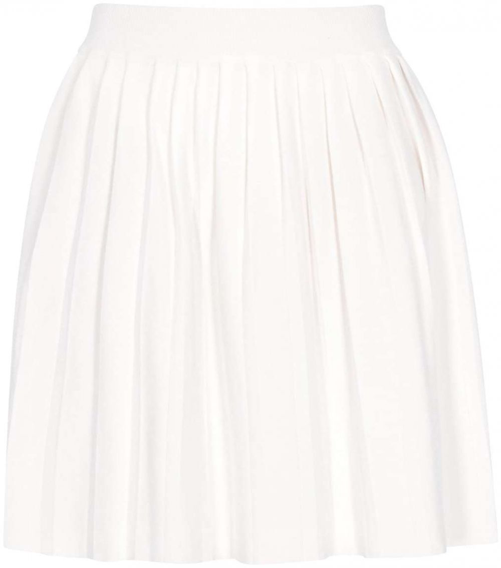 MYMO Sukňa  šedobiela