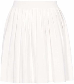 MYMO Sukňa  šedobiela