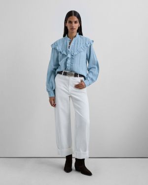 Scalpers Blúzka  svetlomodrá