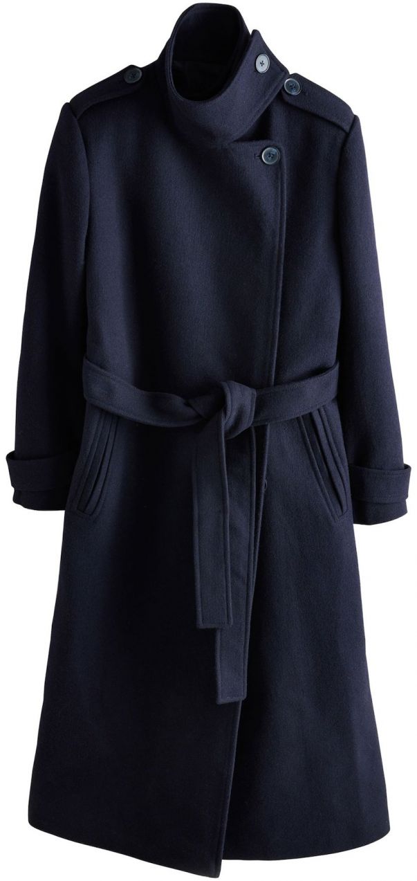 Next Prechodný kabát  námornícka modrá