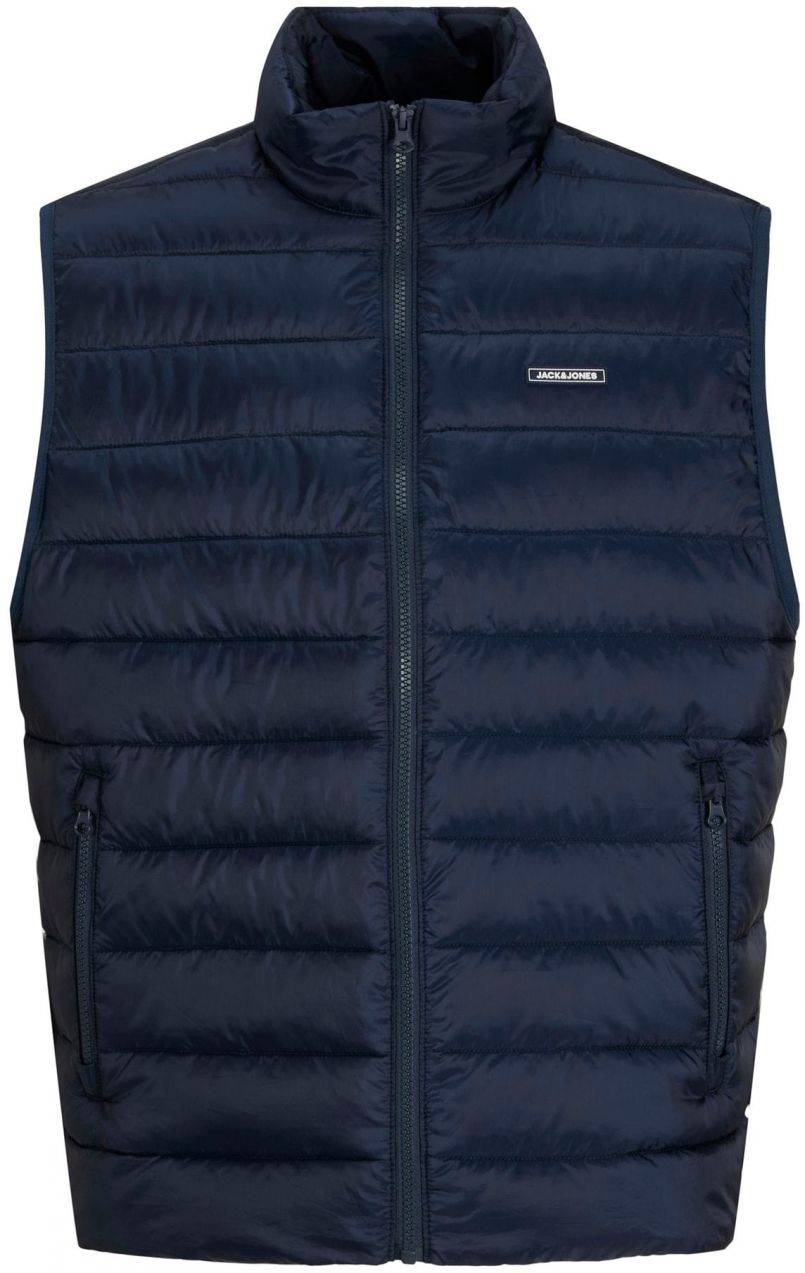 Jack & Jones Plus Vesta 'JJLOUIS'  námornícka modrá / biela