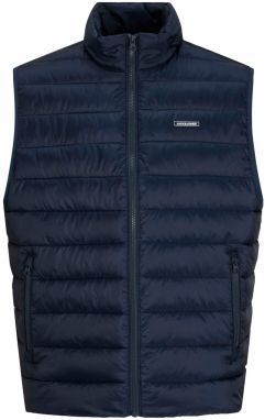 Jack & Jones Plus Vesta 'JJLOUIS'  námornícka modrá / biela