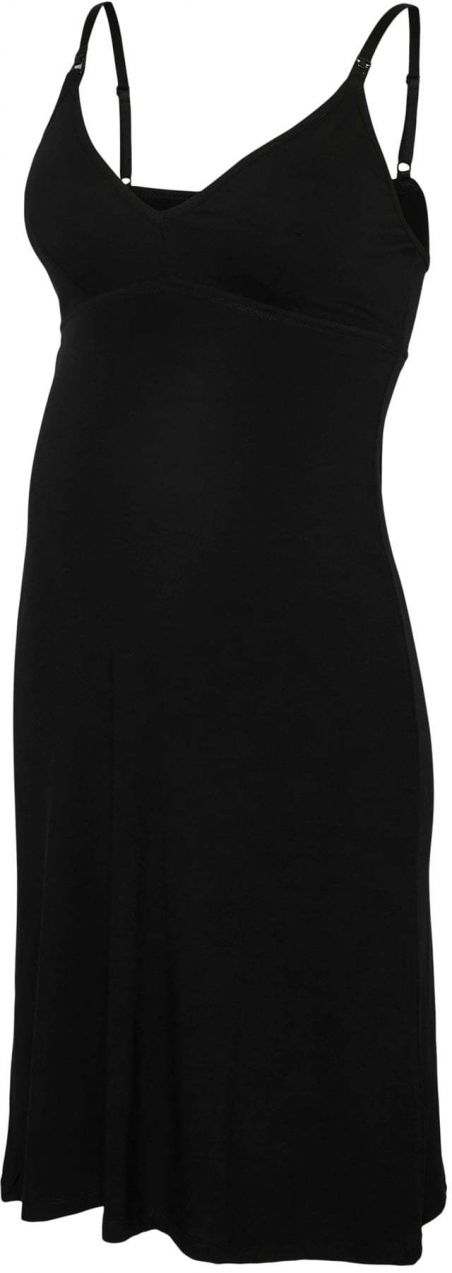 MAMALICIOUS Negližé 'MLLEYLA'  čierna