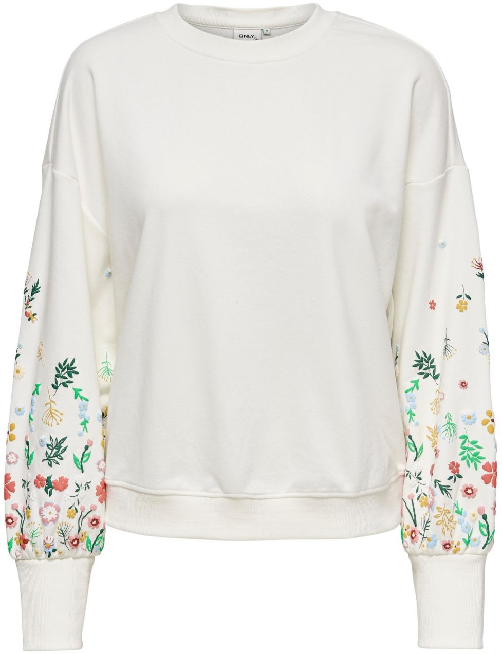 Only Tall Mikina 'ONLBROOKE'  žltá / zelená / lososová / biela