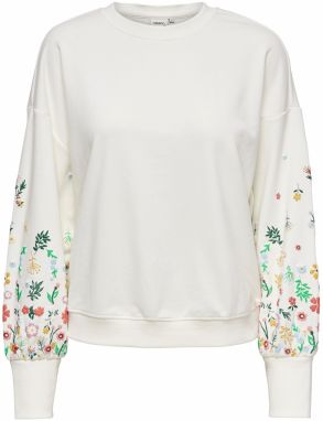 Only Tall Mikina 'ONLBROOKE'  žltá / zelená / lososová / biela