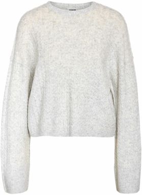 Noisy may Sveter 'NMSMILLA'  svetlosivá