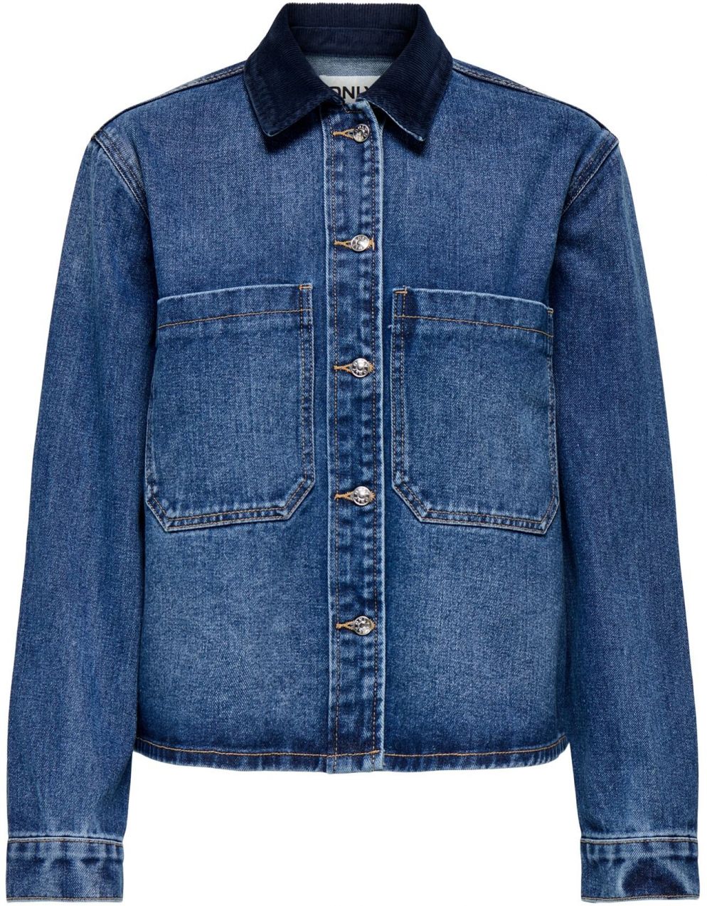 ONLY Prechodná bunda 'ONLCASSIE'  námornícka modrá / modrá denim