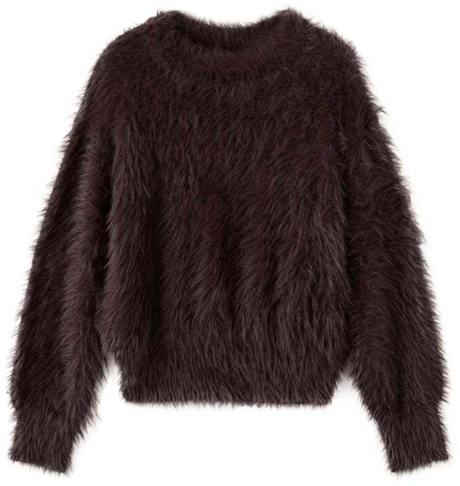 MANGO Sveter 'Toby'  čokoládová