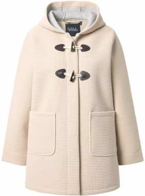 Ulla Popken Prechodná bunda  svetlobéžová