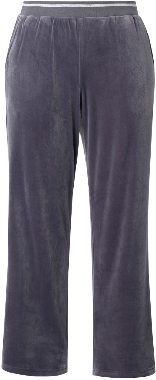 Ulla Popken Pyžamové nohavice  tmavosivá