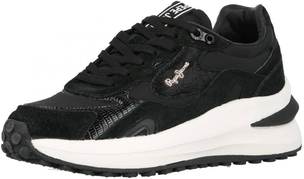 Pepe Jeans Nízke tenisky 'WINSLOW FIERCE W'  čierna