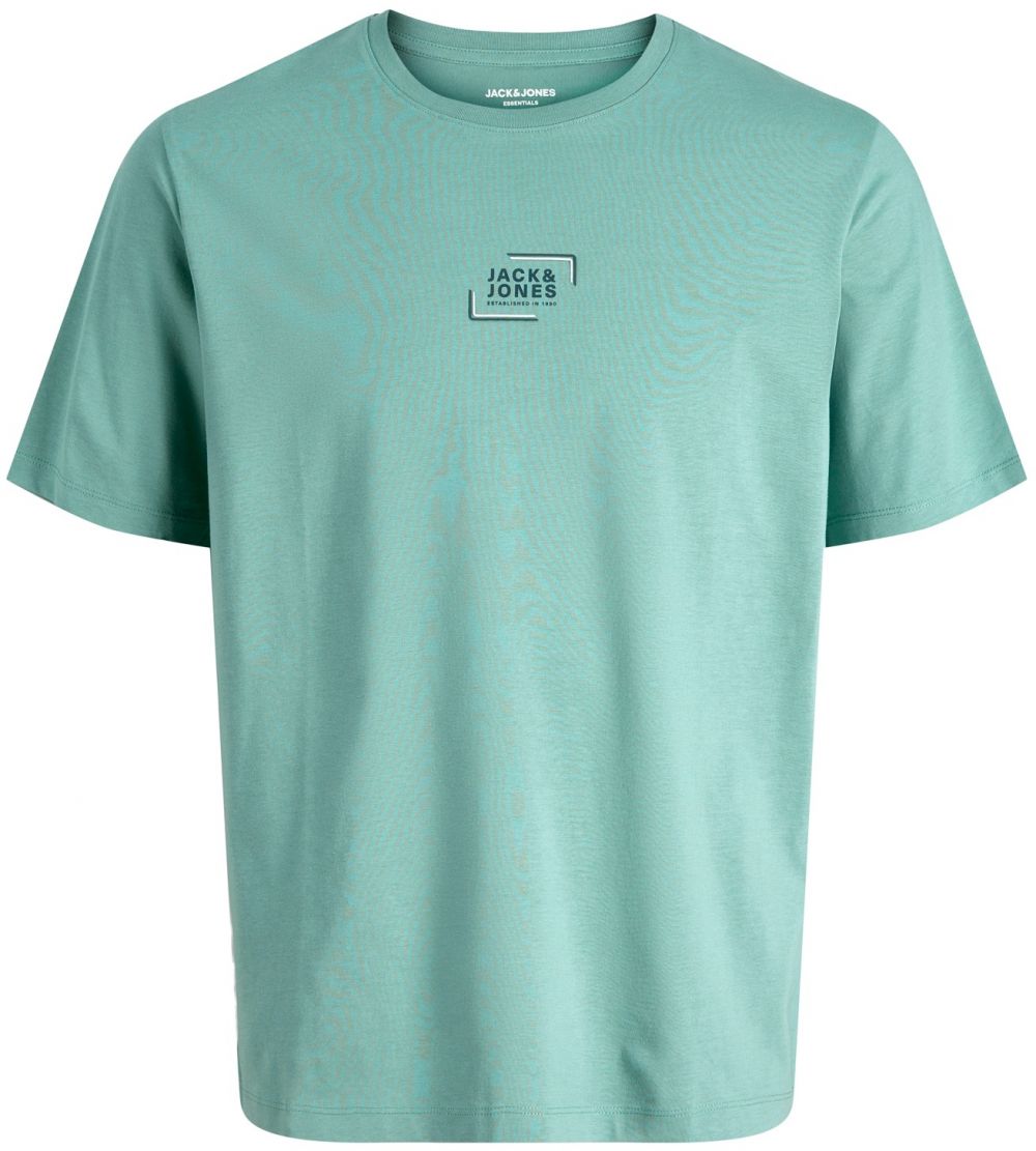 JACK & JONES Tričko  námornícka modrá / tyrkysová / biela