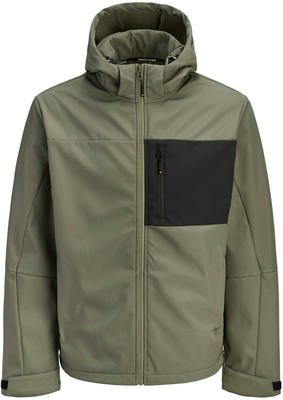 JACK & JONES Prechodná bunda 'JJNORTH'  olivová