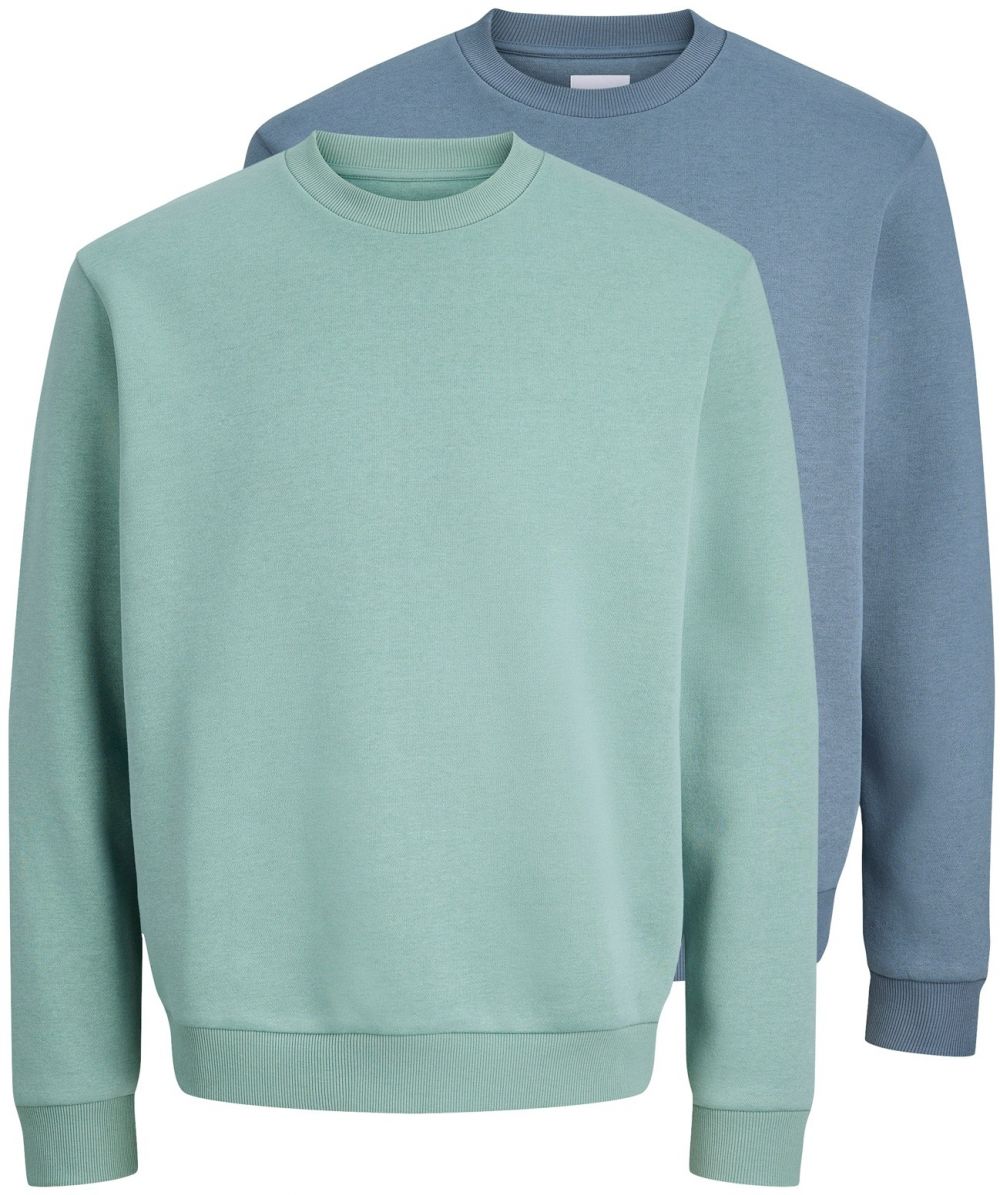 JACK & JONES Mikina 'JJEBRADLEY'  opálová / mätová