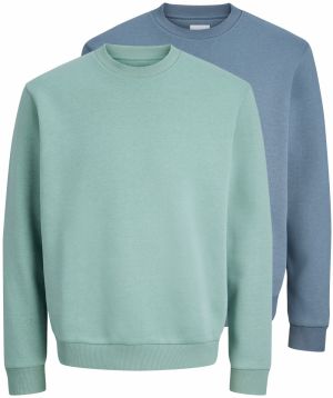 JACK & JONES Mikina 'JJEBRADLEY'  opálová / mätová