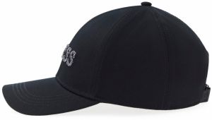 GUESS Čiapka  modrá melírovaná / čierna