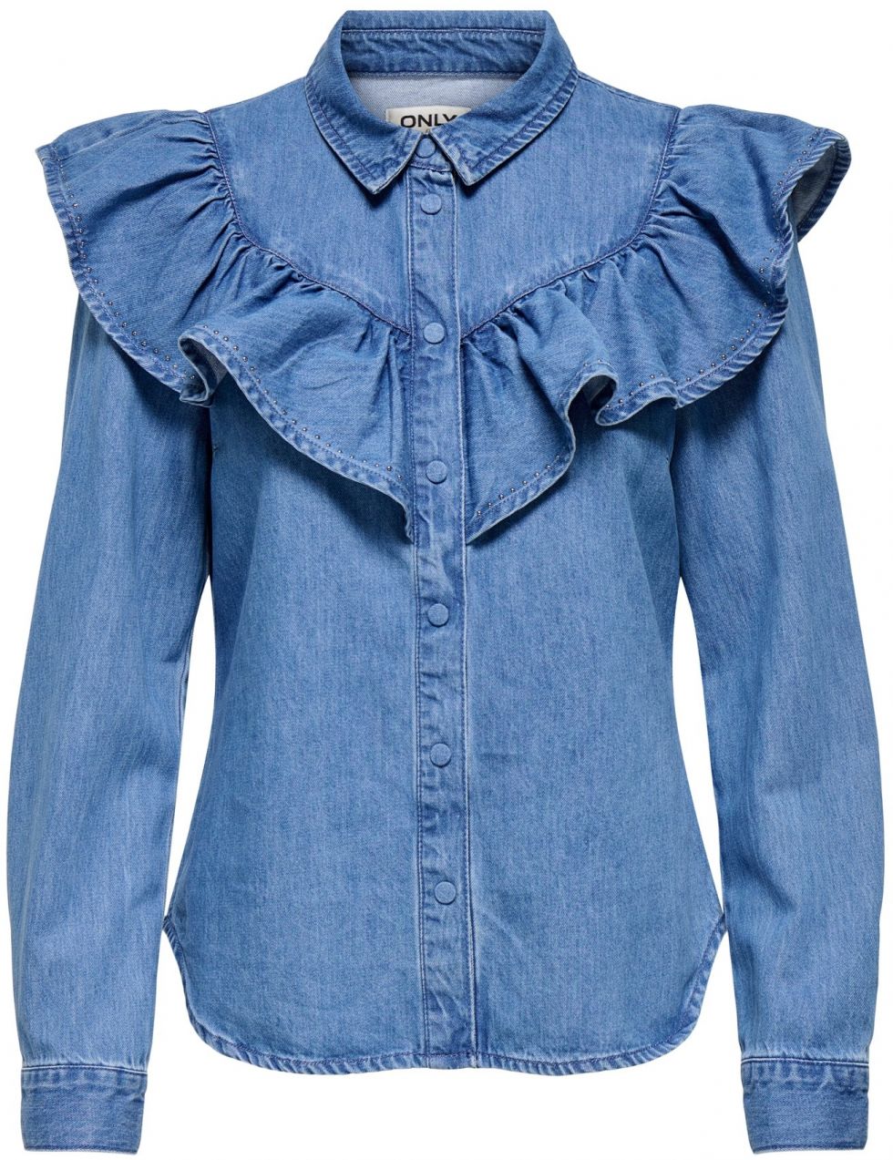 ONLY Blúzka 'ONLINDIGO'  modrá denim