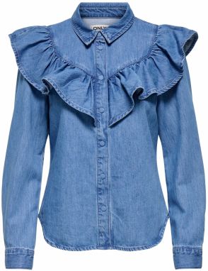ONLY Blúzka 'ONLINDIGO'  modrá denim