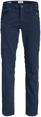 JACK & JONES Nohavice 'JPSTClark Finn'  námornícka modrá
