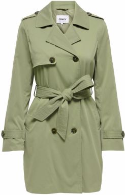 ONLY Prechodný kabát 'ONLDISA'  svetlozelená