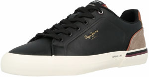 Pepe Jeans Nízke tenisky 'KENTON CAMPUS M'  tmavomodrá / hnedá