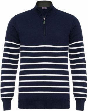 Felix Hardy Sveter  námornícka modrá / biela