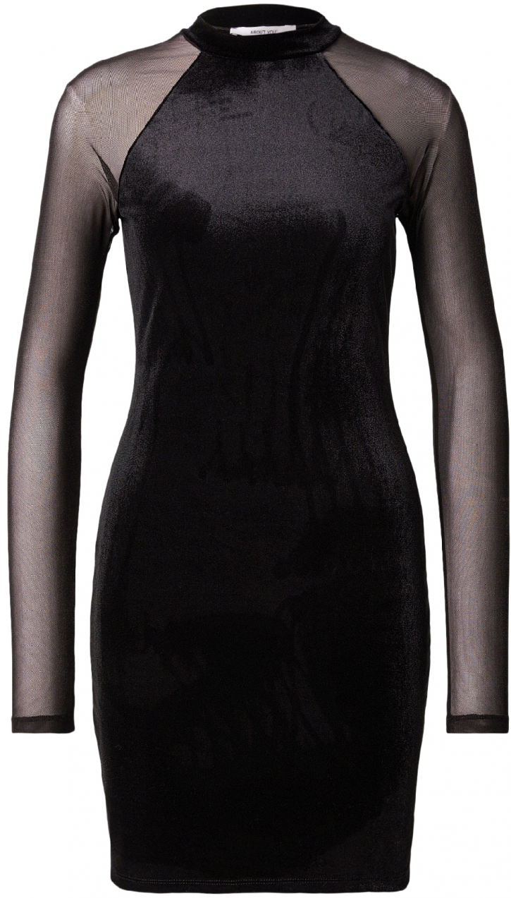 ABOUT YOU Šaty 'Meike'  čierna