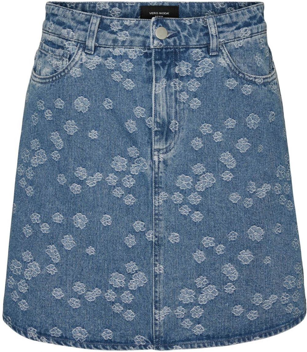 Vero Moda Petite Sukňa 'VMNELLE'  modrá / modrá denim