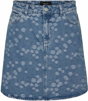 Vero Moda Petite Sukňa 'VMNELLE'  modrá / modrá denim