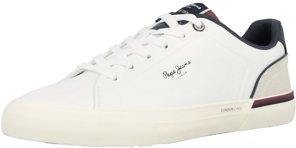 Pepe Jeans Nízke tenisky 'KENTON CAMPUS'  námornícka modrá / biela / šedobiela