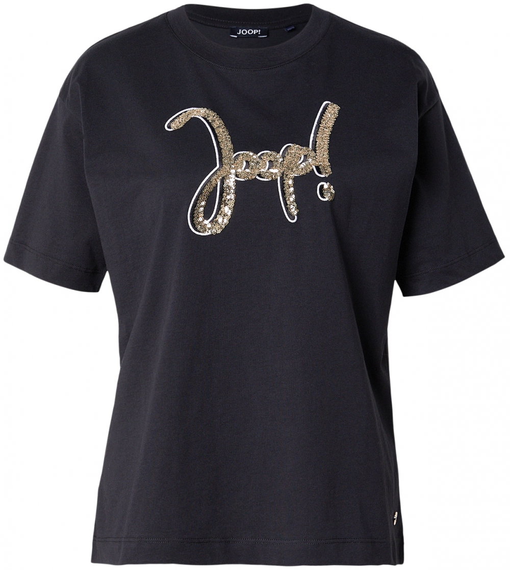 JOOP! Tričko 'Toraya'  zlatá / čierna / biela