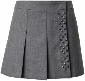 MAX&Co. Sukňa 'PRUGNA'  sivá melírovaná